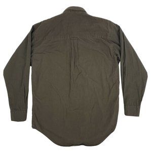 Men's Ralph Lauren Chaps Boy‎ Scout Label Long Sleeve Shirt Brown 15.5- 32/33